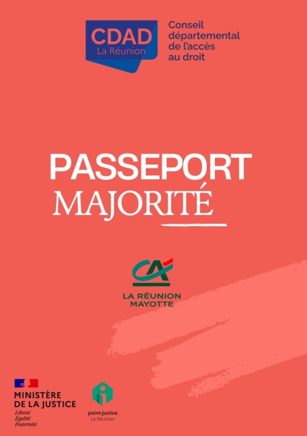 Couverture du Passeport Majorité du CDAD de La Réunion