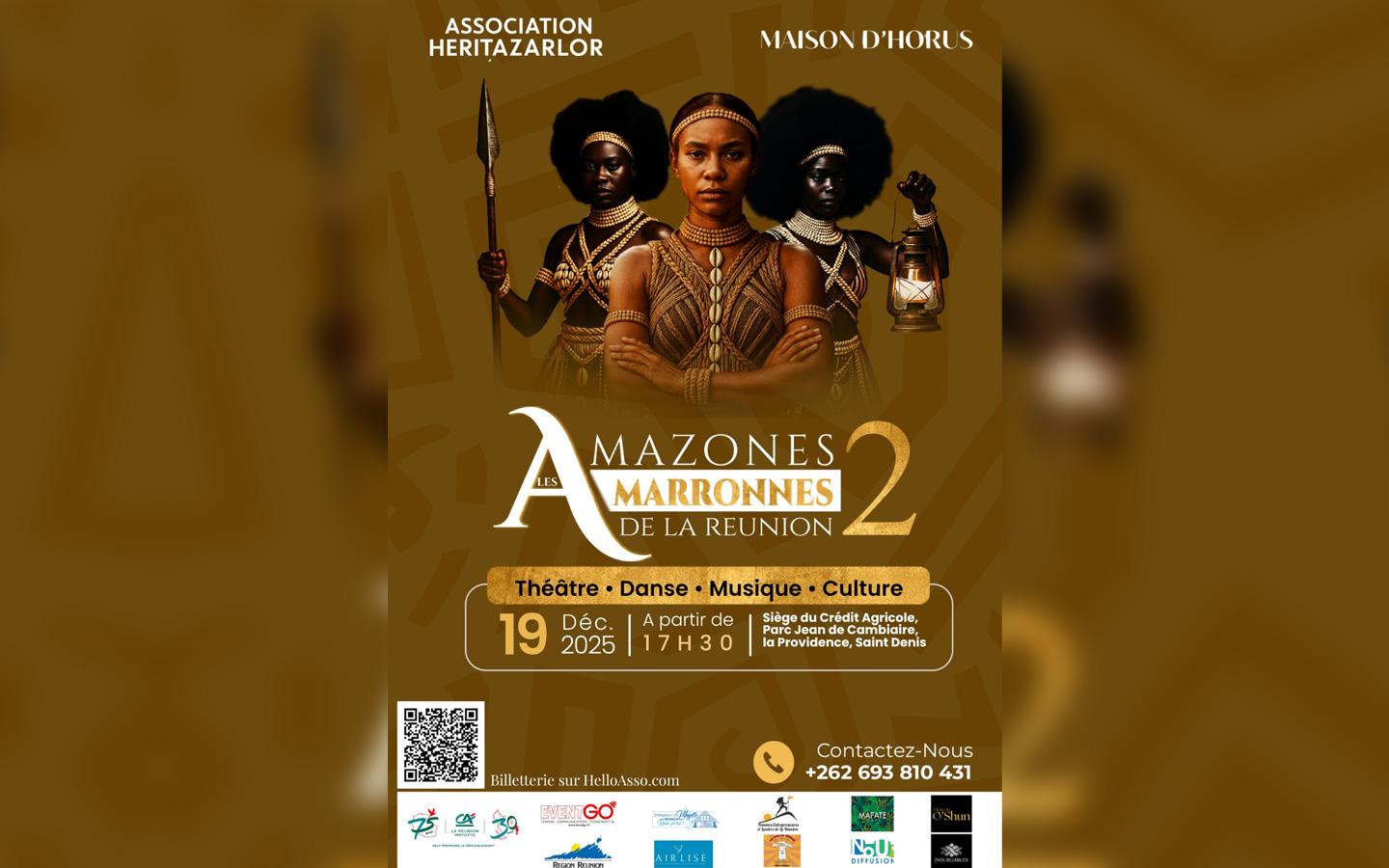 LES AMAZONES MARRONES DE LA REUNION  2 — photo 2