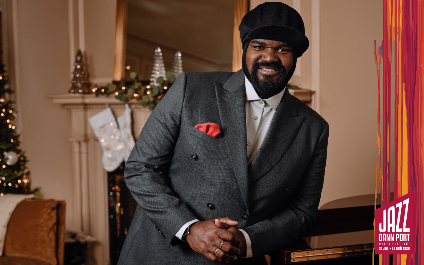 Gregory Porter en concert au Festival Jazz Dann Port