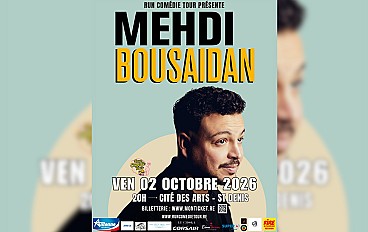 "MEHDI BOUSAIDAN" RUN COMÉDIE TOUR