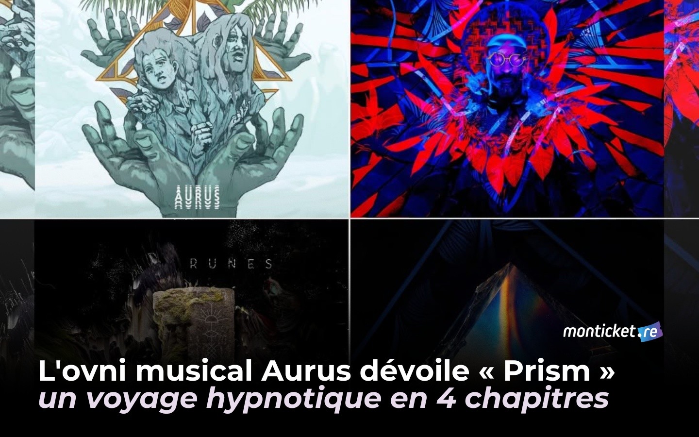 L'ovni musical Aurus dévoile « Prism » : un voyage hypnotique en 4 chapitres