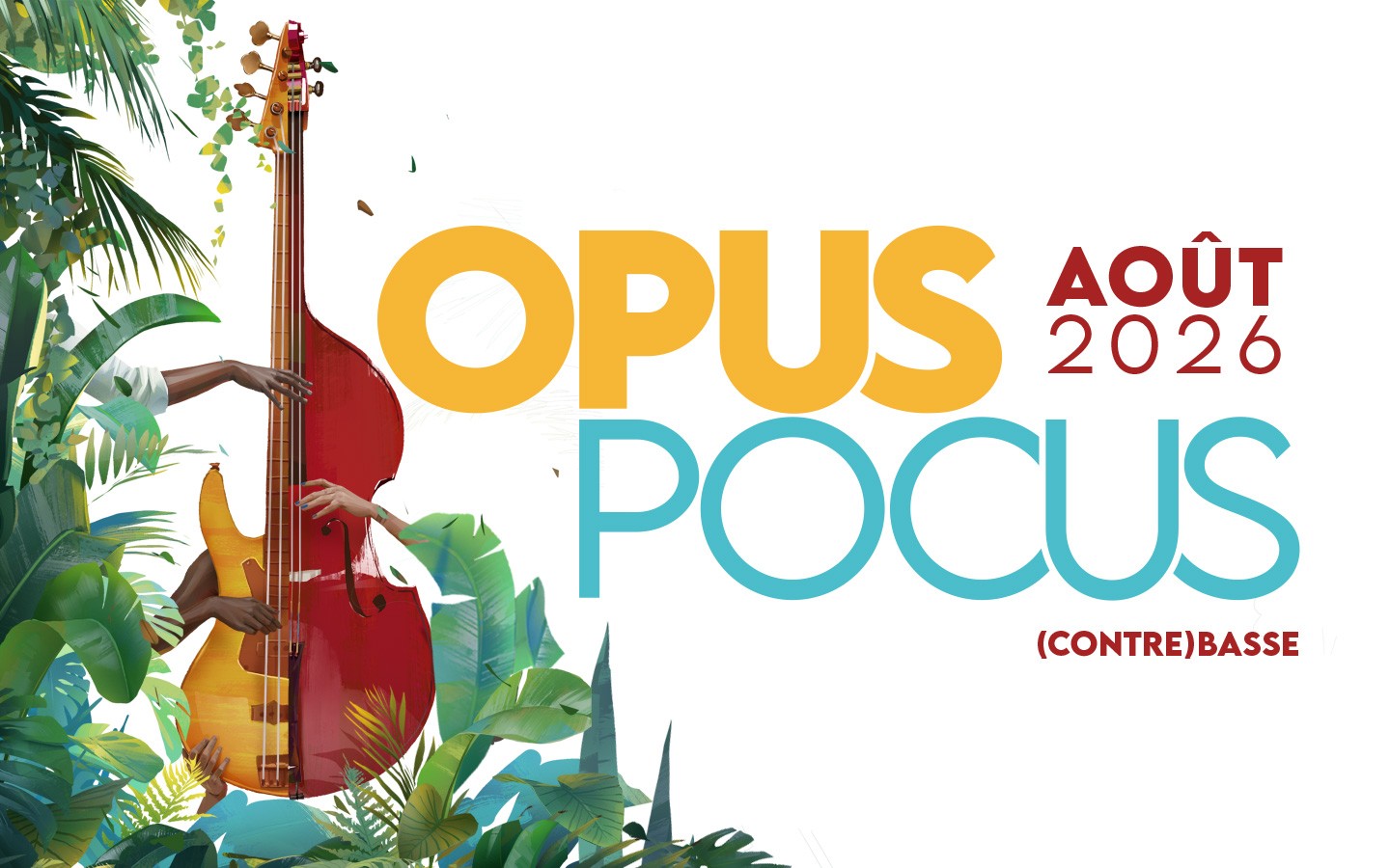 Opus Pocus 2026 : basse et contrebasse sont à l'honneur !