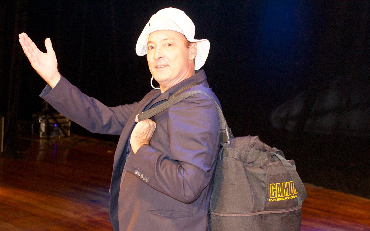 Johny Guichard en coulisses