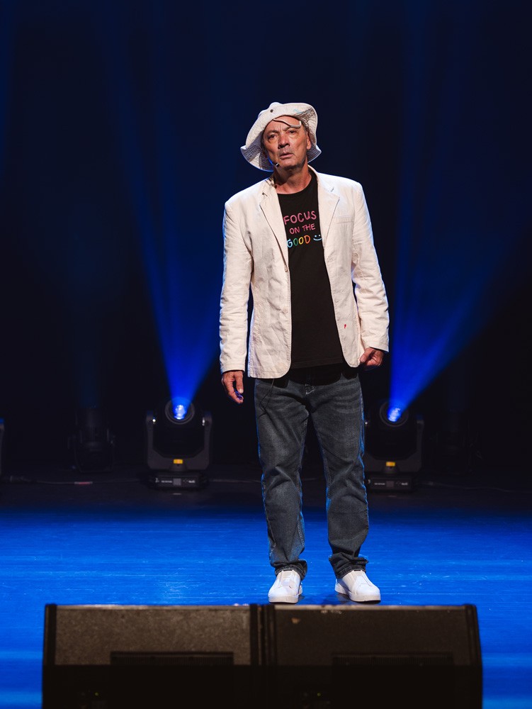 Johny Guichard sur scène
