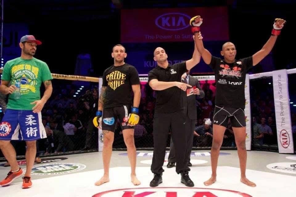 Gaël Grimaud combat