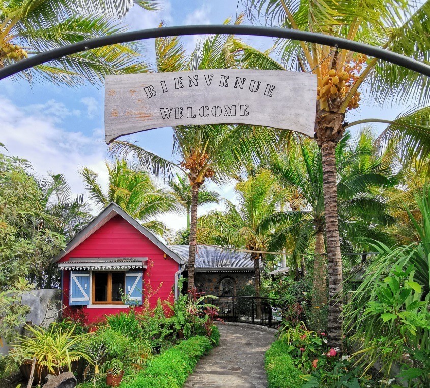 Entrée du Jardin des Tortues