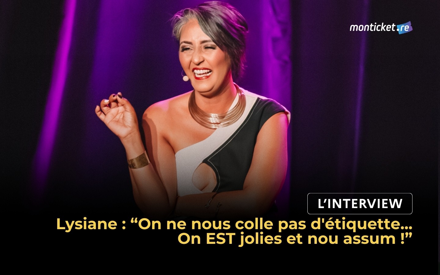 Rencontre avec Lysiane : L'humour péi fait sa révolution avec "ONLY FANM" !