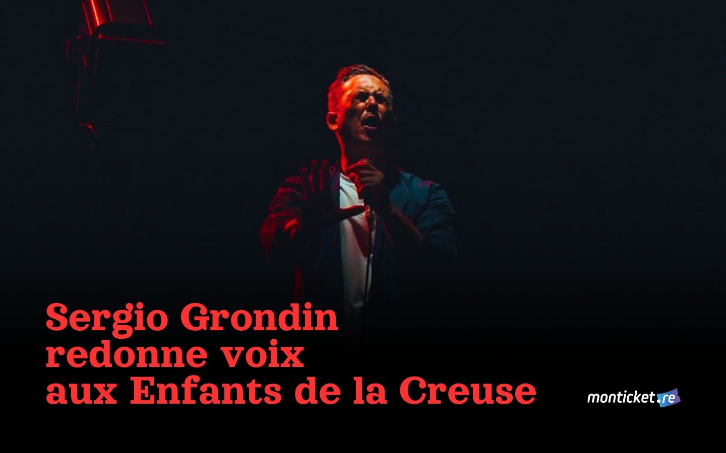Sergio Grondin redonne voix aux Enfants de la Creuse