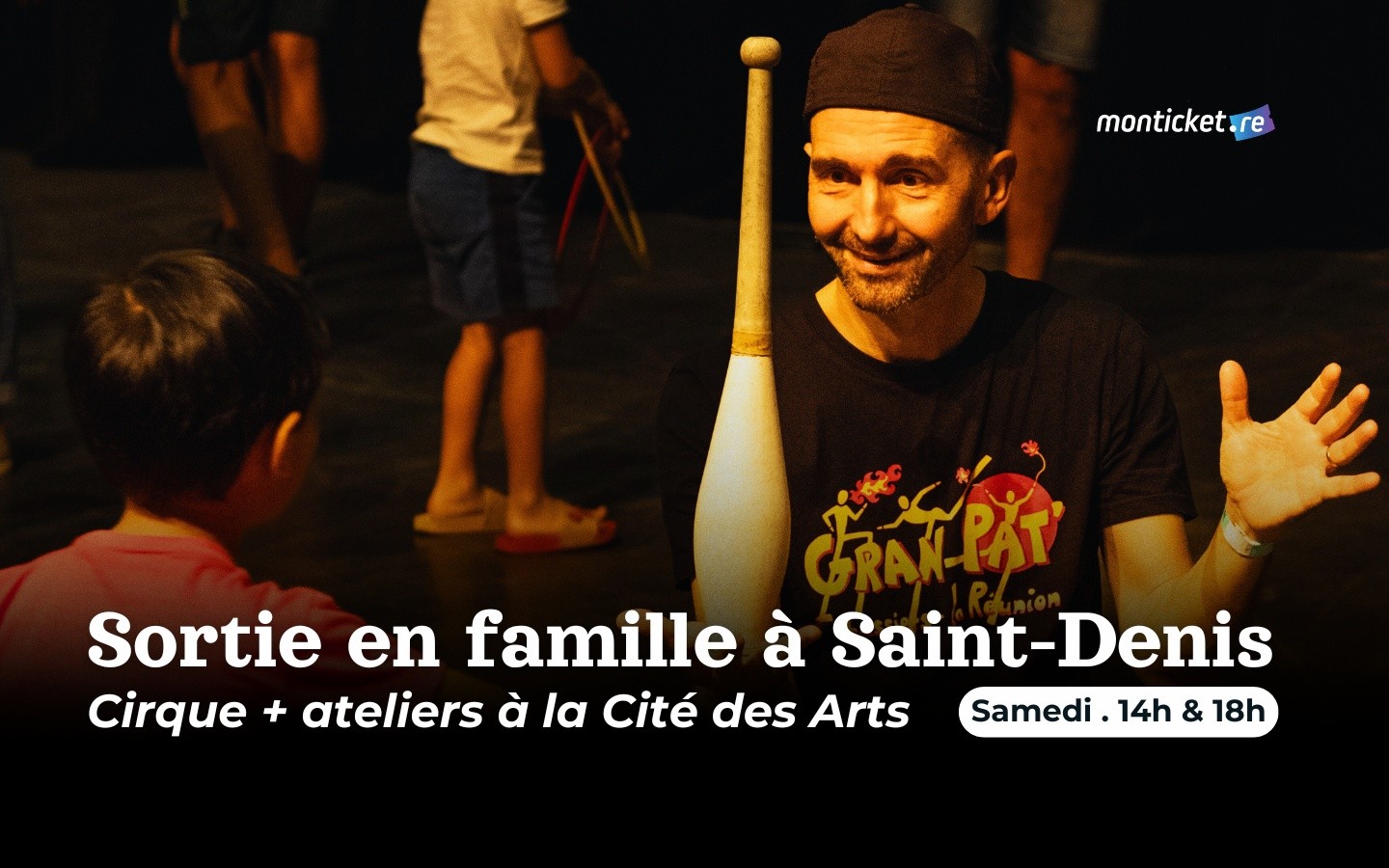 Le plan famille du week-end : rires, portés, poésie… à la Cité des Arts