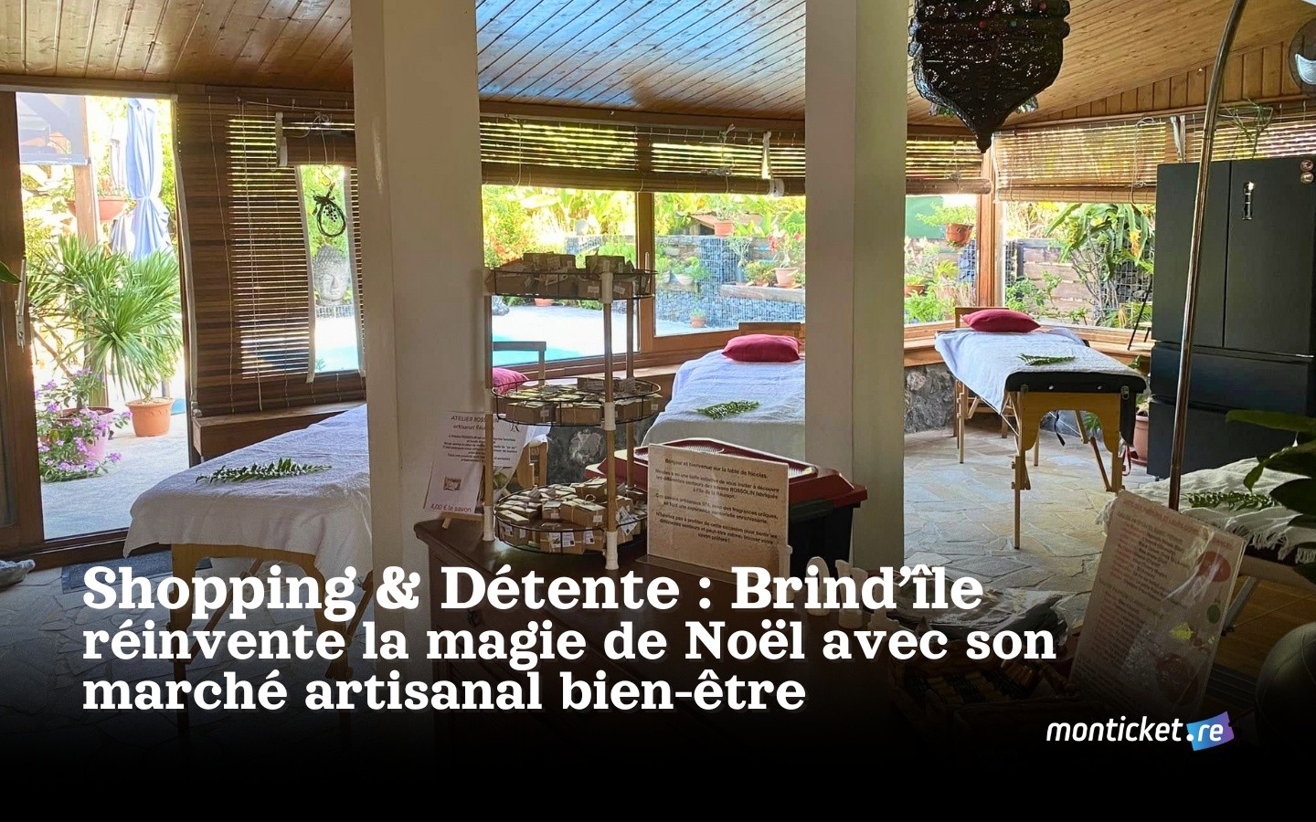 Shopping & Détente : Brind’île réinvente la magie de Noël avec son marché artisanal bien-être