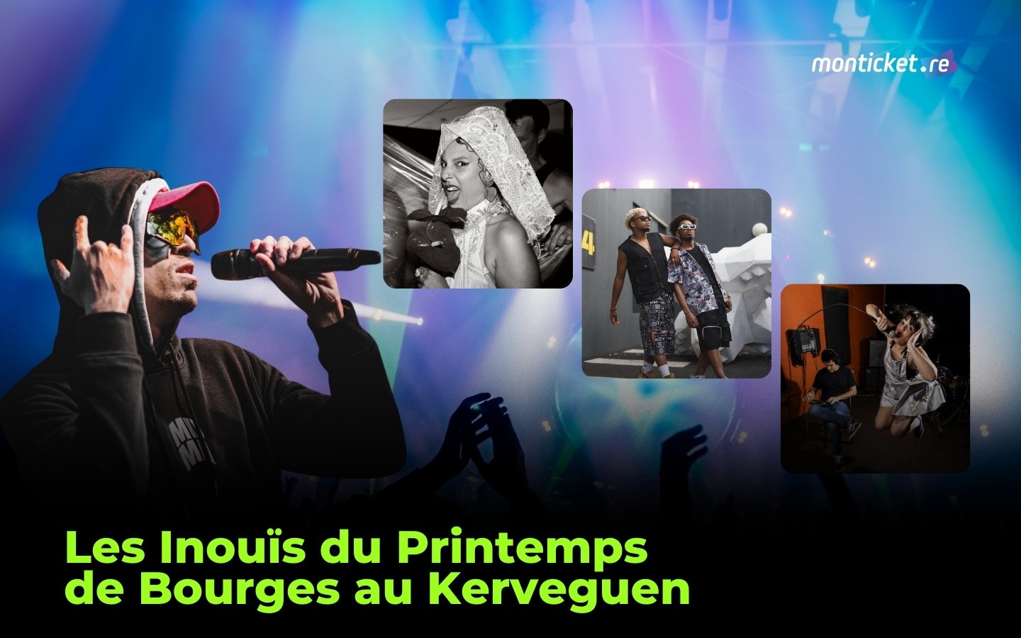 Les Inouïs du Printemps de Bourges au Kerveguen : Le concert gratuit événement à ne pas manquer !