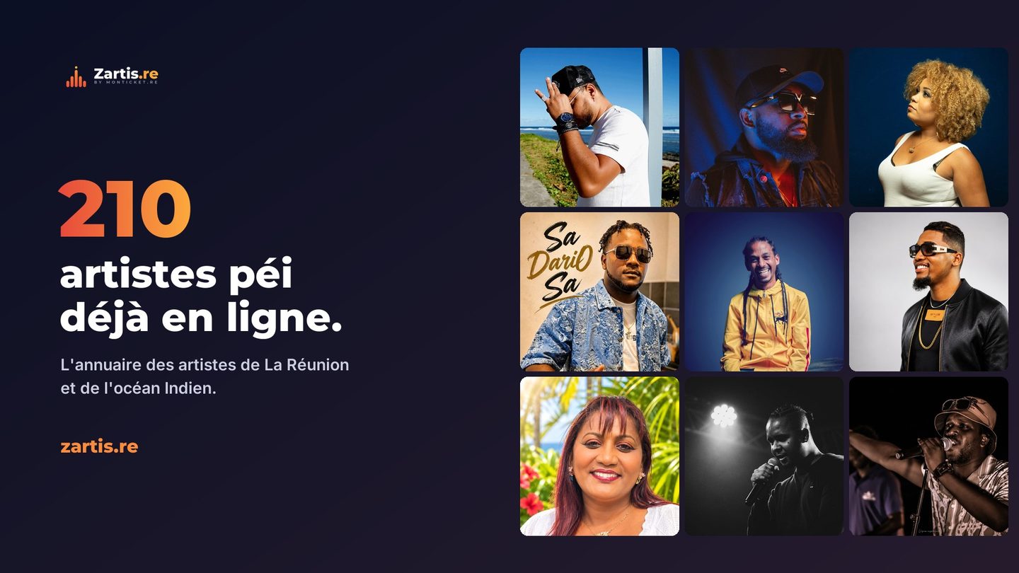 Zartis.re : plus de 200 artistes péi réunis au même endroit, et c'est gratuit
